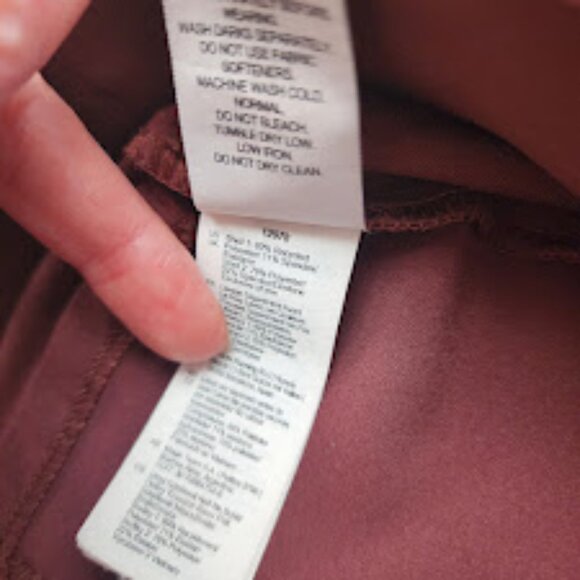 BROOKS lightweight Shakeout‎ Running Pants travel wear in two tone brown size S - Picture 3 of 8